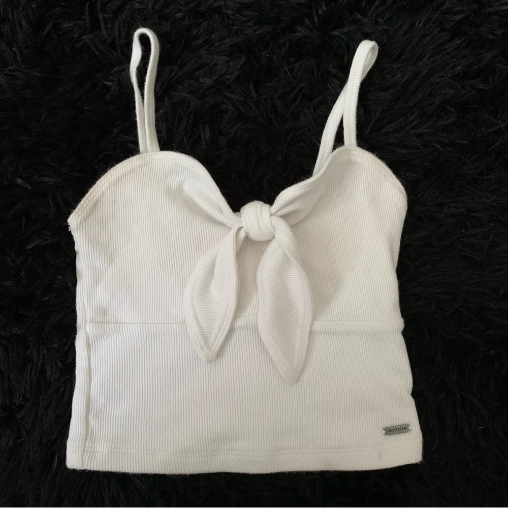 Hollister White Tank Top